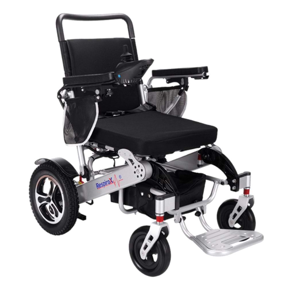 RESPİROX BC-EA9000 OTOMATİK KATLANIR LİTYUM BATARYALI UZAKTAN KUMANDALI AKÜLÜ TEKERLEKLİ SANDALYE