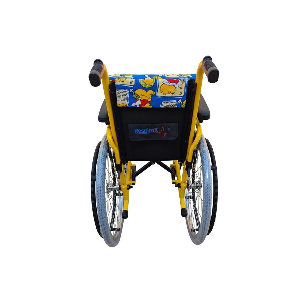 RESPİROX RCTS-01 ÇOCUK-PEDİATRİK ALÜMİNYUM MANUEL TEKERLEKLİ SANDALYE
