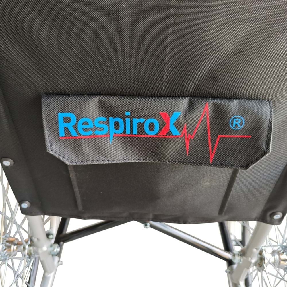 RESPİROX RMTS-04 ALÜMİNYUM MANUEL TEKERLEKLİ SANDALYE