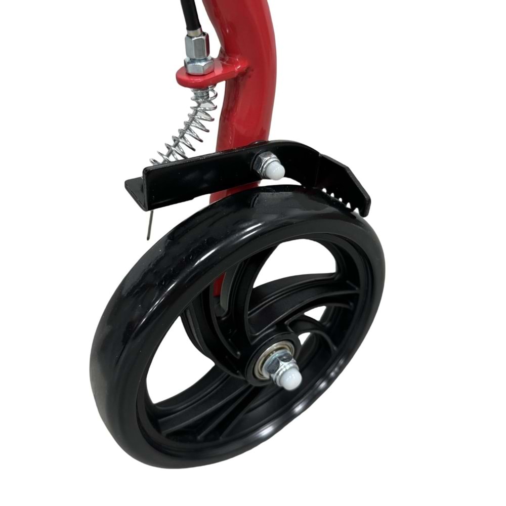 RR-01 RESPİROX ÇANTALI KIRMIZI ROLATÖR KATLANABİLİR 6 İNÇ TEKER