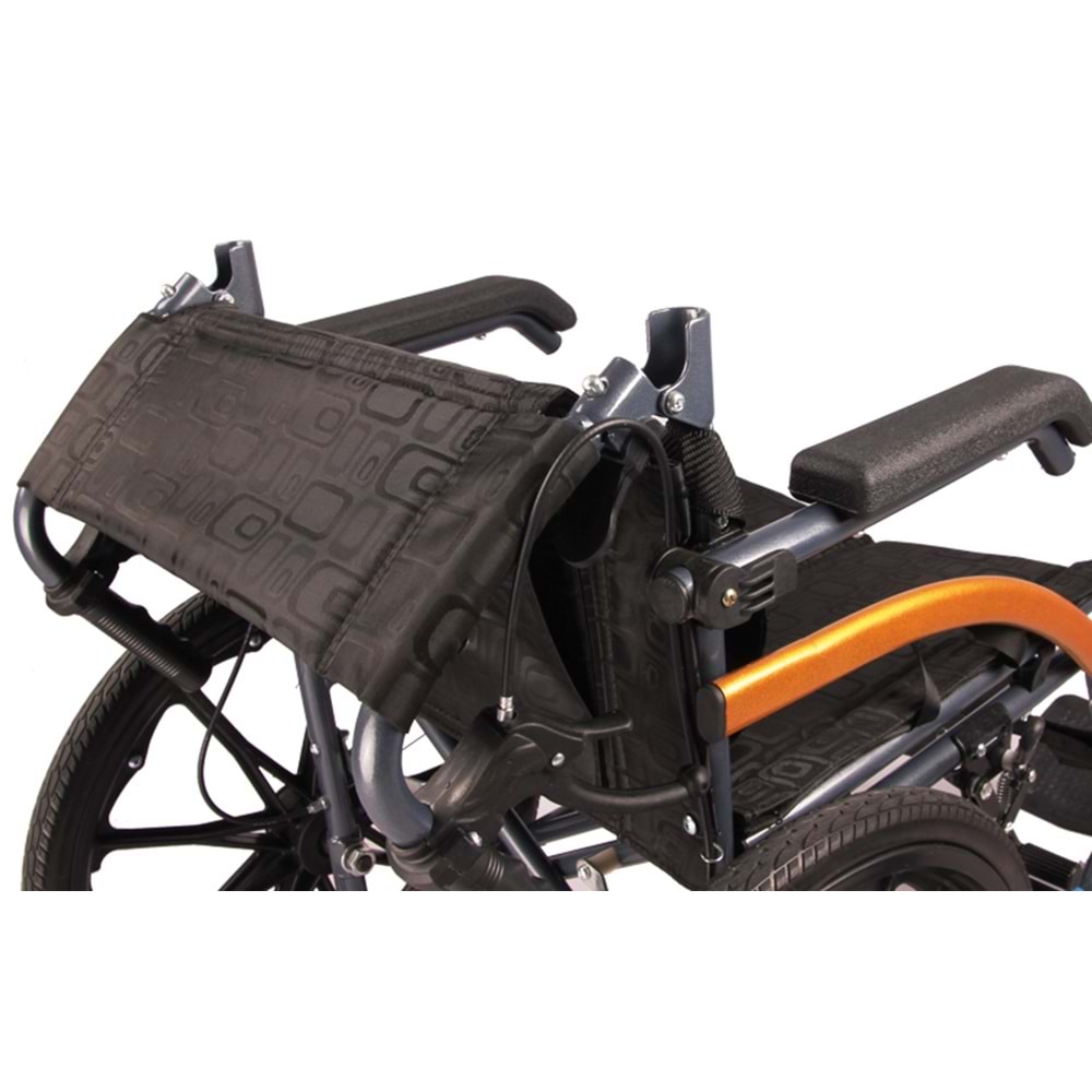 RESPİROX RTS-01 REFAKATÇİ FRENLİ HASTA TRANSFER ARACI