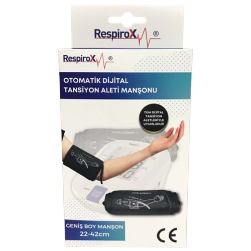 AXD-909 RESPİROX 22-42 CM KUTULU KOLDAN TANSİYON ALETİ MANŞONU