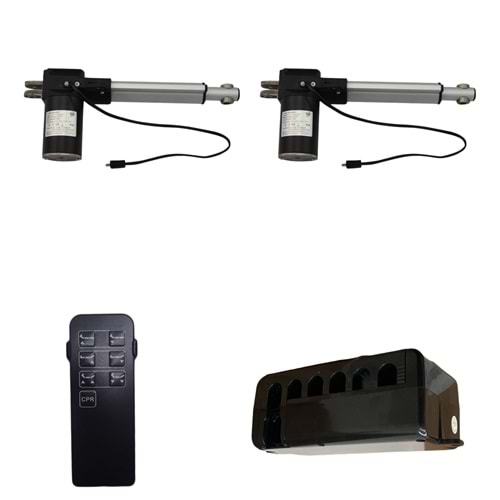 2'Lİ MOTOR SETİ + KONTROL ÜNİTESİ + KUMANDA