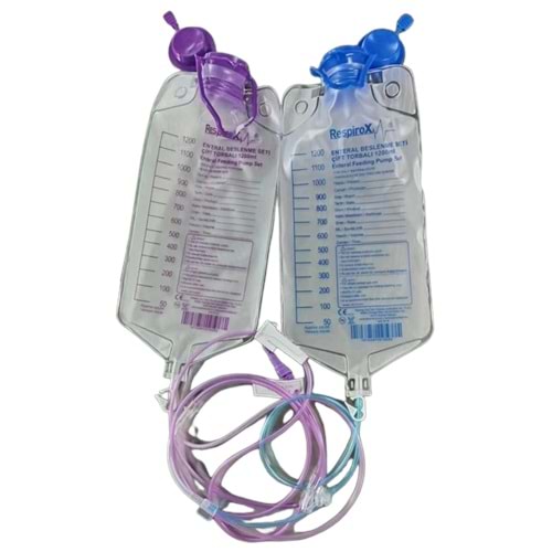 RESPİROX EFPD1212 ENTERAL MAMA TORBASI - ÇİFTLİ