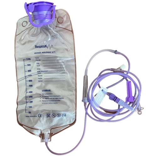 RESPİROX ENF1200S ENTERAL MAMA TORBASI - TEKLİ